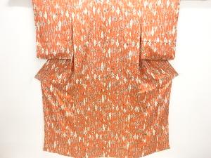 大正ロマン　紋錦紗立涌模様着物